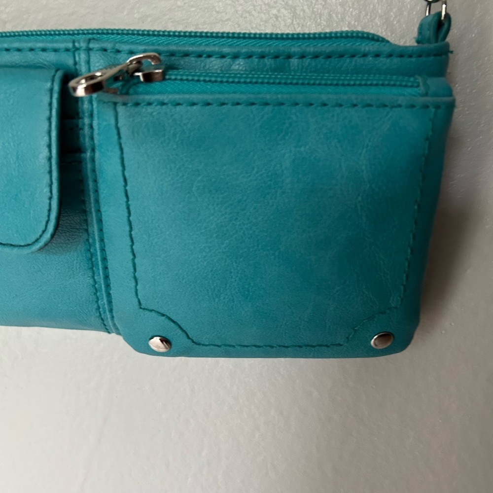 Relic Teal Mini Crossbody Bag - Picture 5 of 9